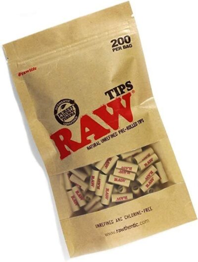 Raw Pre Rolled Tips – 200ct