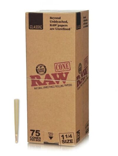 Raw Classic Cones 1 ¼ 75ct