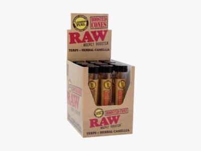 Raw Rocket Boost Terpene Infused Cones – Lemon Fuel