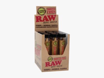 Raw Rocket Boost Terpene Infused Cones – Lemon Jack