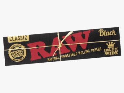 Raw Classic Black King Size Wide Rolling Papers