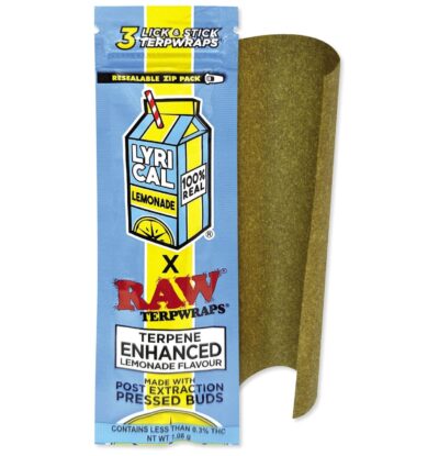 Raw Lyrical Lemonade Terp-Infused 3 count