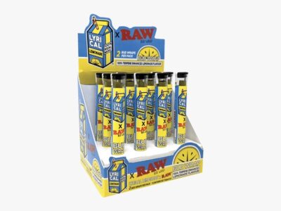 Raw X Lyrical Lemonade Bud Wraps – Terp Enhanced Lemonade Flavored Cones